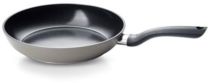 Fissler Essential Grey-Black/Aluminiumpfanne-beschichtet (28 cm) Keramik-beschichtet, Bratpfanne hergestellt ohne PFAS/PTFE, Induktion– MADE IN GERMANY