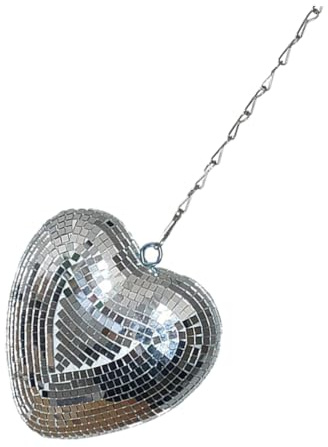 PRETYZOOM Palla Da Discoteca Forma Palla Riflettente Decorativa Per Feste Danzanti e Matrimoni Realizzata in Materiale Stabile e Durevole