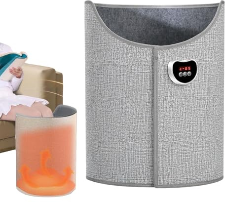 Calefactor - Alfombra Infrarroja Plegable 8 Temperaturas - Manta Térmica Portátil para Interiores - para Hogar Dormitorio Sala de Estar Apartamento Estudiantes Mujeres Mayores
