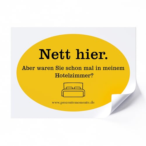 Nett hier. Sticker - Malle Aufkleber, für Festival oder Ballermann, witzige Sticker Sets für Party, Trinkspiel, JGA, Urlaub, Mallorca Sticker Set Accessoires | 50 Stück