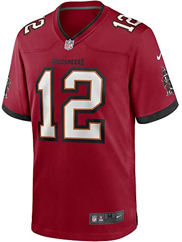 Nike Herren Tom Brady Tampa Bay Buccaneers American Football Trikot rot S