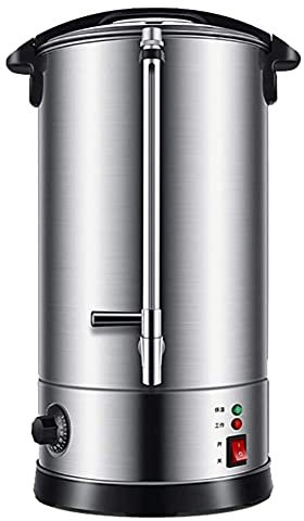 MNSSRN Seau de Chauffage électrique, Distributeur d'eau en Acier Inoxydable, Distributeur d'eau Chaude électrique, Baril de thé Isolant Domestique, Magasin de thé au Lait,40L