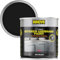 INNOV8 COATINGS DESIGNER KITCHEN CUPBOARD PAINT - DIY - NO PRIMER OR TOP COAT - SATIN Finish - 750 ml - Onyx Black - Fast Dry - CABINET, FURNITURE, WOOD, MDF, PLASTIC & METAL
