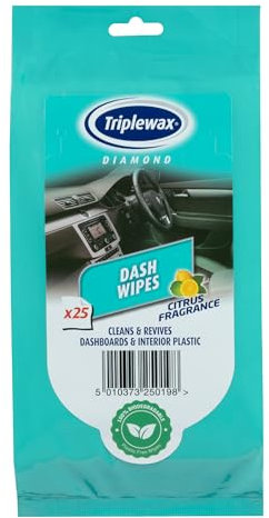 Triplewax Dashboard Wipes – Quick & Easy Interior Cleaning for a Matte Finish