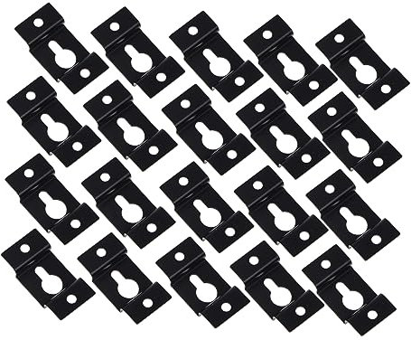 Angoily Supporti Per Altoparlanti A Parete 20 Supporti Per Altoparlanti Con Foro A Serratura Staffe in Ferro Per Impieghi Gravosi