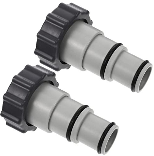 SEWOART Conectores Rápidos para Mangueras De Piscina Accesorios De Conexión De Manguera para Bombas De Filtro Adaptadores De PP Duraderos 2 Piezas para Uso Piscinas Instalación Sin Fugas
