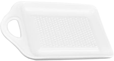 MAGICLULU Rallador De Cerámica Para Cocina Con Dientes Elevados Para Triturar Jengibre y Ajo Accesorio Multifunción Seguro y Fácil De Limpiar Utensilio Manual Para Cocina y Alimentación