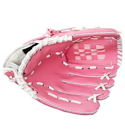 Baseballhandske baseballhandske, dubbel förtjockad kanna, PVC-förstärkt botten (bläck, C)