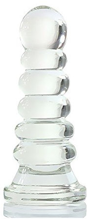 OnundOn, dildo in vetro, plug anale, diametro 8 cm