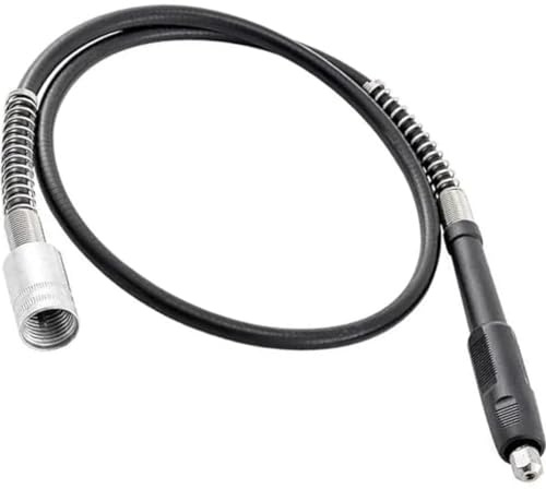 Drilax 42 Flex Shaft Rotary Tool Attachment – Compatible with Dremel Flex Shaft Models 100, 200, 300, 3000, 4000, 4300, 8220, 8240, 8250, 8260 – Precision Extension Shaft for Carving & Engraving