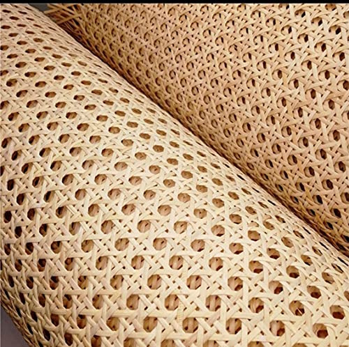 Restauraciones Vintage Rollo de Rejilla Mimbre 100% Natural, A Premium (45 cm x 2 m)