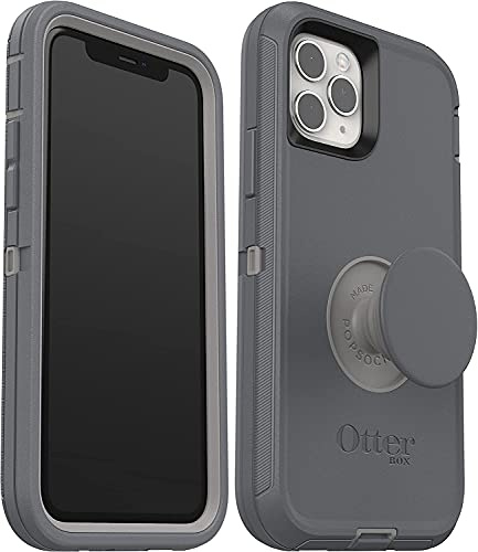 OtterBox + Pop Defender Series Case for iPhone 11 PRO (NOT 11/11 Pro Max) Non-Retail Packaging - Howler Grey