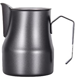 SYDM pichet à mousser Lait Mousse Pichet de Grande capacité Accessoires Machine à Expresso en Acier Inoxydable Juge de café en Acier Inoxydable Coupe mousseuse Café au Lait