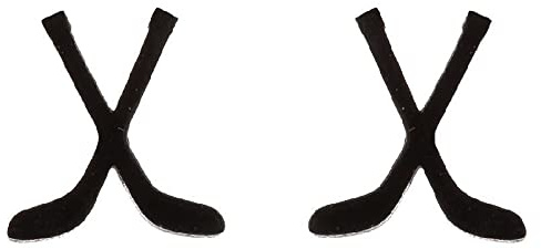 Minimalistische Eishockey-Ohrstecker für Damen, Mädchen, Herren, Edelstahl, Knorpel, kleine Ohrstecker, modischer Sportschmuck, Geschenke