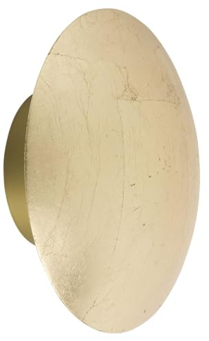 Lightbox glamouröse Wandlampe mit Ø 17 cm - Wandleuchte in antiken | Wandlampe, Ø 17 cm, G9, max. 25 W, Metall, antik goldfarben