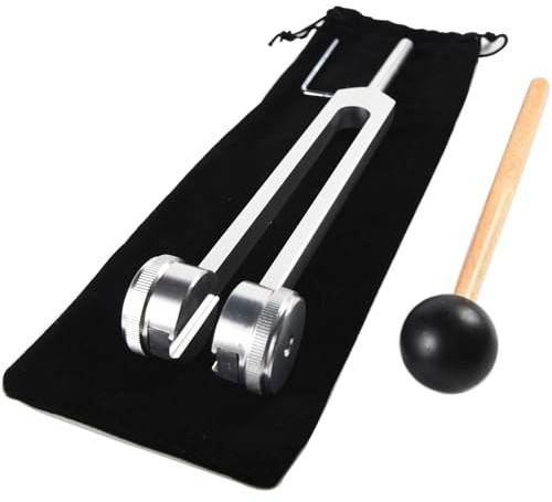Medizinische Stimmgabel, 128HZ Aluminiumlegierung Medizinisches Werkzeug für Klangtherapie Vibration Musikinstrument Heilung
