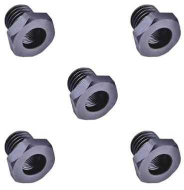 Lot de 5 adaptateurs de mandrin de tour à bois 1IN8TPI vers M18,5 x 2,5