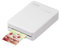 Canon SELPHY QX20 mobiler Fotodrucker – per WLAN direkt vom Smartphone drucken. Thermosublimationsdruck, 2 Größen Stickerpapier und Laden per USB-C - Weiß (ohne Farband/Papier)
