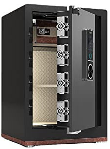 safe Security Cabinet Waterproof Safe Numbers Safes Security Electronic Key Lock Solid Lock with Alarm Safe for Home Office Weapons Cash Use Storage Jewelry Documents Valuables (Color : safe