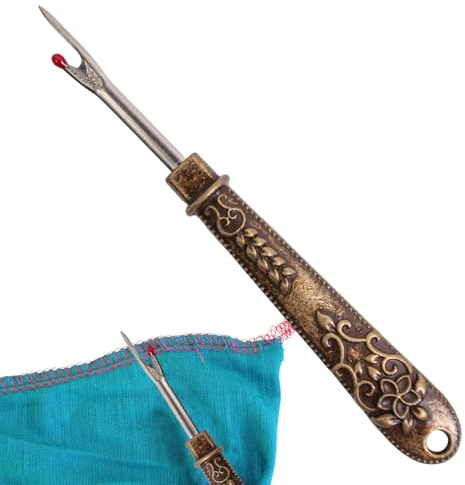 Vintage Seam Ripper - Antique Ripper for Thread Removal | Retro Sewing Shears, Multifunctional Metal Cutting Rippers for Needlework and Patterns | Thread Stripping Tool