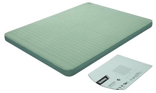 Bestway Selbstaufblasende Doppel-Isomatte ComfortTrek 202,5 x 153 x 11 cm für 2 Personen, Campingmatte mit hohem R-Wert 5,2, Dicke Luftmatratze für Outdoor & Kalte Nächte