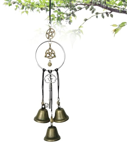 Campana della - Sonagli da Rustici Decorazione e Ornamento,Campane delle Streghe per Porta,per Ufficio Cucina Parete Casa Halloween Natale Autunno Ringraziamento Albero