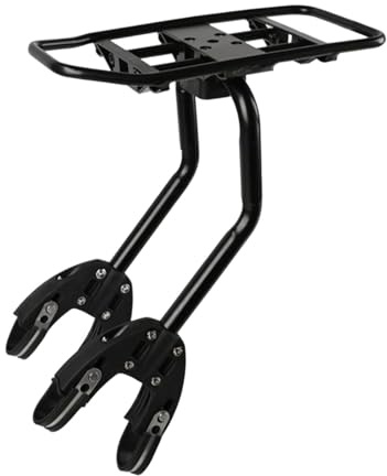 Harilla Fahrradgepäckträger für Mountainbikes, Mountainbike-Gepäckträger, Schnellverschluss, universeller hinterer Fahrradgepäckträger für MTB, Gravelbikes und Tourenräder