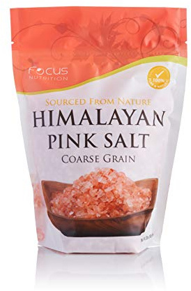 Focus Nutrition Himalayan Pink Salt -Coarse Grain 2 lb Bag