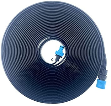 Bewässerungsschlauch Beregnungsschlauch / Sprühschlauch 20m / sofort Einsatzbereit mit handelsüblichen Steckverbindungen