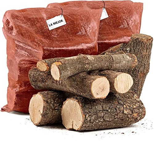 25 kg DE LA Mejor LEÑA del Mundo (Encina Seca Ecológica)