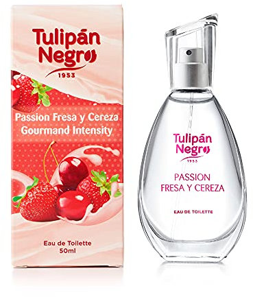 Tulipano Nero - Acqua di Colonia Unisex, Fragola e Ciliegia, 50 ml