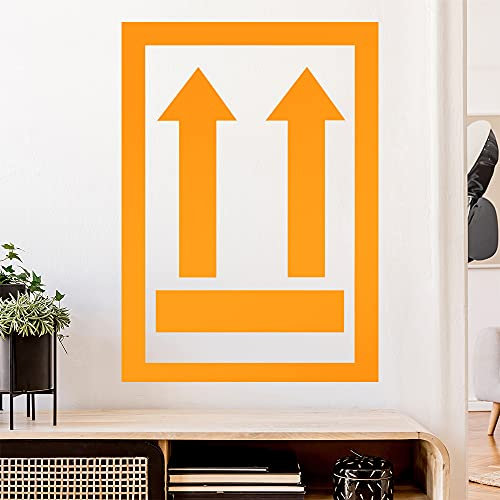 Nicht stürzen - Oben Wandtattoo Wandaufkleber Wall Sticker - Dekoration, Küche, Wohnzimmer, Schlafzimmer, Badezimmer