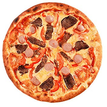 Komfortabel Sanft Strandtuch Fleecedecke Picknick Teppich Strand Handtuch Reisedecke Schlafzimmer Sofa Outdoor Kuscheldecke Pizza Decke Kreative Geschenke Runde Essen Tagesdecke PSMT10 Diameter180CM