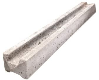 CONCRETE INTERMEDIATE SLOTTED POST 2440MM HIGH X 109MM X 94MM WIDE