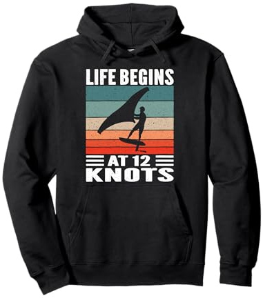 Wing foiling surfing wing foil surf surfer sports nautiques Sweat à Capuche