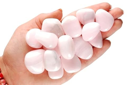 Crigema 20–25 mm polerad natursten för reiki, meditation, 20–25 mm