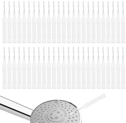 50pcs Shower Head Cleaning Brushes, Multipurpose Shower Head Cleaner Tool Gap Hole Anti-Clogging Cleaning Brush Crevice Tiny Brush for Small Hole Nozzle Gaps Household Bathroom