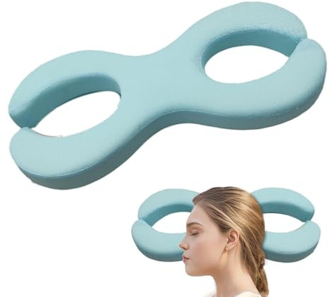 Almohada boca abajo para dormir, almohada facial para dormir de lado - Almohada transpirable para la cara | Almohada de masaje ergonómica para dormir boca abajo, almohada facial para dormir