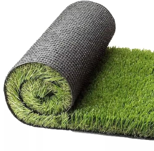 EffeDecor - Prato Sintetico Erba Finta da Esterno Giardino Realistica Tappeto Erboso 25 mm Anti UV Atossico Drenante Ideale per Piscina,Terrazzo (2x7 mt)