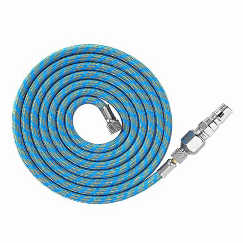 Airbrush Hose, Blue Airbrush Air Hose Kit Good Performance Excellent Flex Airbrush Accessories Compressor Hose for Spray Gun Air Compressor