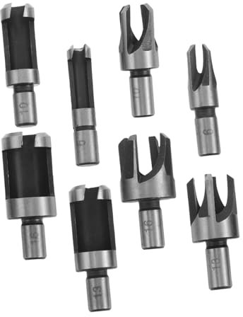 SHINEOFI 8piezas Brocas Para Madera Vástago Redondo De Metal Abridor Para Carpintería Brocas Eléctricas Para Renovación Del Hogar Proyectos De Carpintería y Manualidades