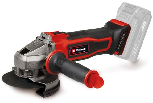 Einhell Smerigliatrice angolare TE-AG 18/125-2 Li - Solo Power X-Change (18 V, disco Ø125 mm, profondità di taglio 33 mm, Softstart, protezione del taglio, senza disco da taglio, batteria esclusa)