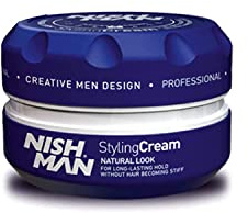 NISHMAN 05 Styling Cream Natural Look - blau 150 ml XL