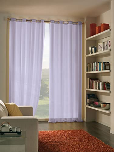 Home Collection THR131 Tenda Havana, Poliestere, Lilla, 140x290 cm