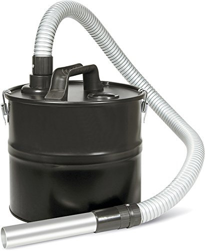 Bidone Aspiracenere, Tubo Metalflex, 18 l (NO MOTORE)