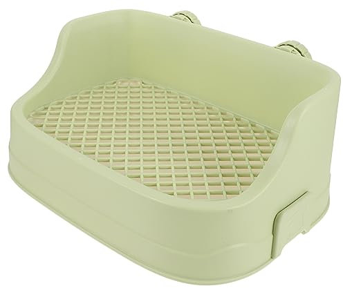 VILLFUL Kaninchentoilette Aus Langlebigem Kunststoff Quadratische Kleintierstreubox Für Hamster Meerschweinchen Ratten Und Kaninchen Haustiertoilette Für Innenbereich