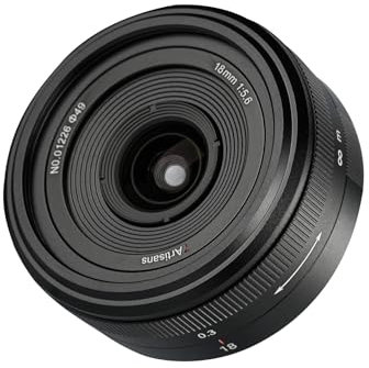 7artisans Obiettivo per fotocamera full frame, 18 mm, F5.6, messa a fuoco manuale, materiale interamente in metallo per fotocamere mirrorless L-Mount L S1 S5 S9