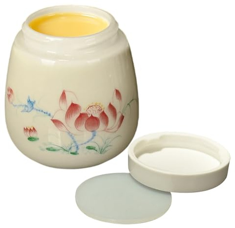Sucritude Cocotte à Œufs - 220ml Décoration Rétro pour la Cuisine | Plat Rétro pour Œufs à la Vapeur | Pour Maison Cuisine Dortoir Appartement Hôtel Entreprises Et Location