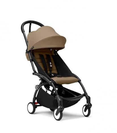 Babyzen Poussette YOYO2 Toffee Cadre Noir 6+
