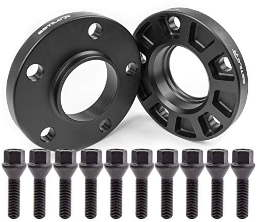 Estilo-R Spurverbreiterung 5x120 30mm 2x15mm Ø72,6 ABE schwarz für BMW E46 E60 E90